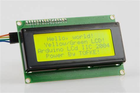 Buy Tofke Lcd Board Lcd X V Yellow Green Screen Lcd