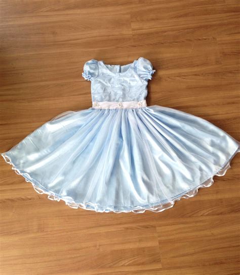 Vestido Infantil Azul Claro Pérolas Elo7 Produtos Especiais