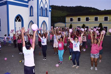 Caminhada Em Alusão Ao Outubro Rosa é Realizada Em Jaqueira Caruaru E