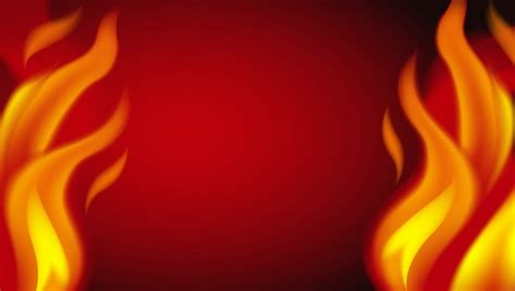 Premium Vector A Red Hot Fire Background