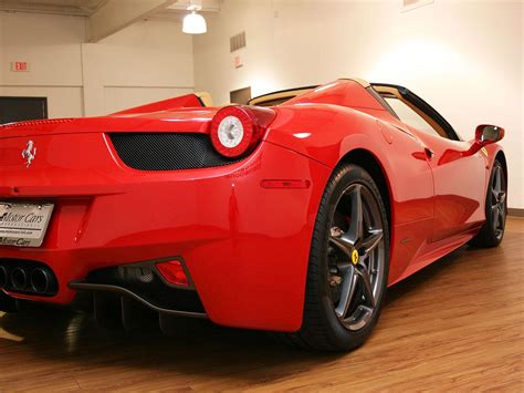 2012 Ferrari 458 Italia Spider