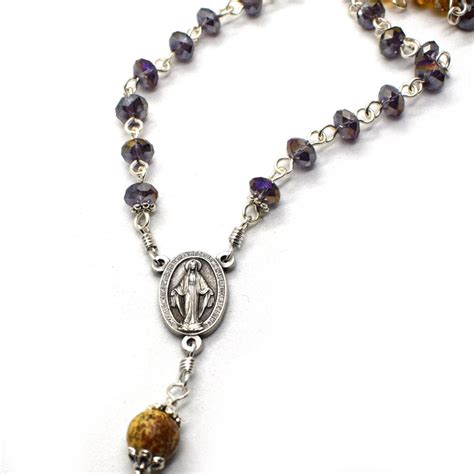 Rosary for the Holy Souls in Purgatory Holy Souls Italian - Etsy