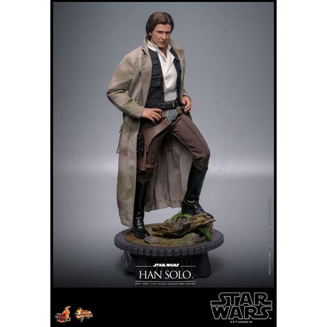 Hot Toys Star Wars Return Of The Jedi Movie Masterpiece 1 6 Han Solo Figurine