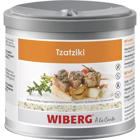 Transgourmet Österreich Wiberg Tzatziki Würzmischung 470 ml