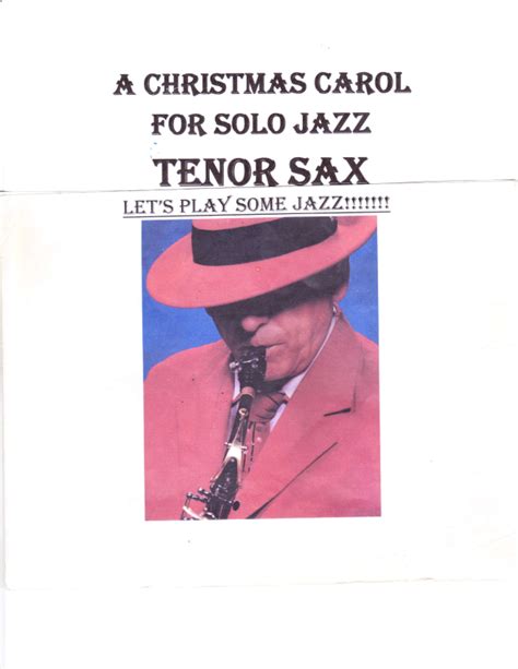 A Christmas Carol Arr Bobby D Hesch By Leslie Bricusse Sheet Music For Tenor Sax Solo At