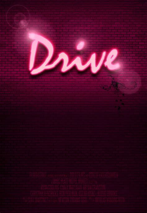 DRIVE movie poster by PyramideMarciana on DeviantArt