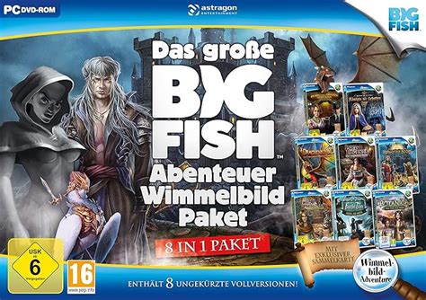 Das Gro E Big Fish Abenteuer Wimmelbild Paket Pc Amazon Co Uk Pc