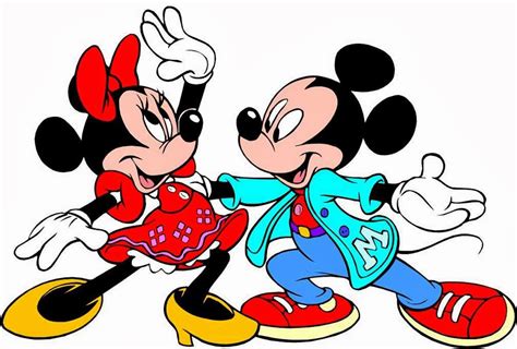 Disney Cartoon Mickey Mouse & Minnie Mouse 4u HD Wallpaper - all 4u ...