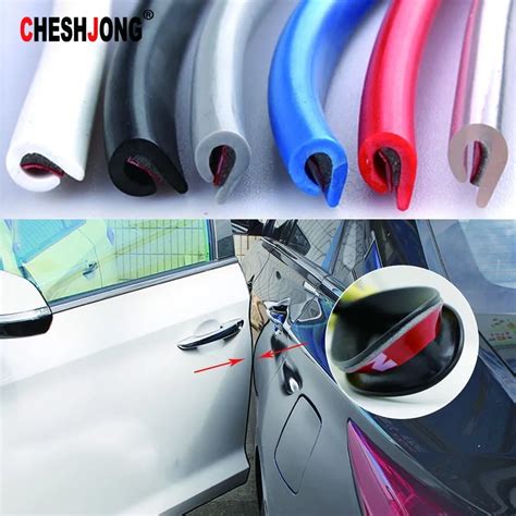 Zenhox Car Door Edge Guards Strip U Shape Flexible Car Door Protector