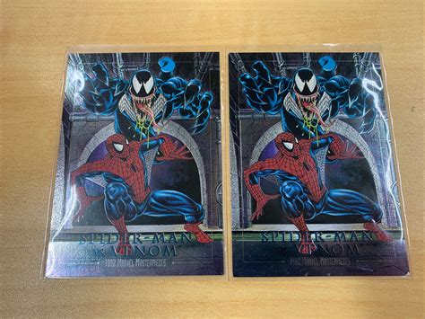 Spider Man Vs Venom Marvel Masterpieces D Sky Box Values Mavin