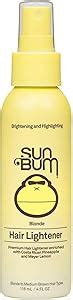 Sun Bum Blonde Formula Hair Lightener Oz Spray Bottle Hair Highlighting Spray Amazon Co Uk