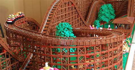 This LEGO roller coaster is so amazing, it's going to a museum