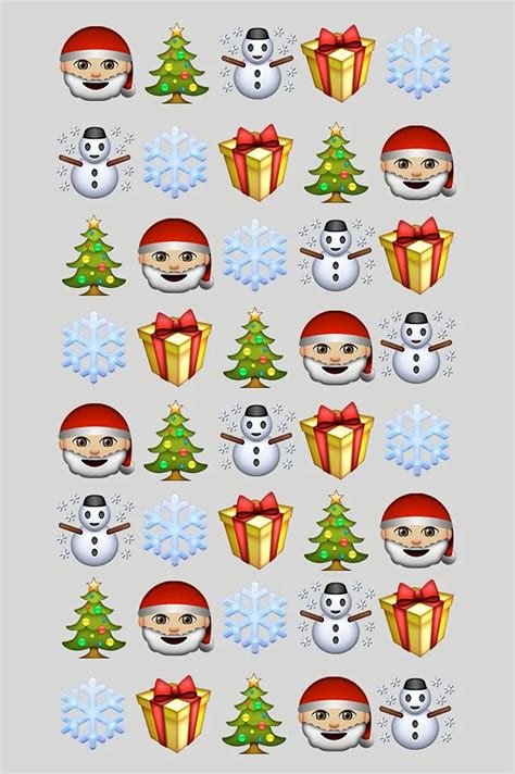 Download Christmas Emoji Wallpaper - WallpapersHigh