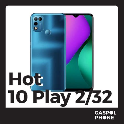 Jual Infinix Hot Play X C Smartphone Ram Gb Rom Gb Aegean Blue Di Seller Gaspol