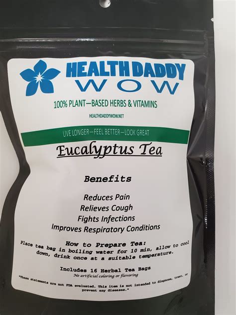 Eucalyptus Tea - Health Daddy Wow