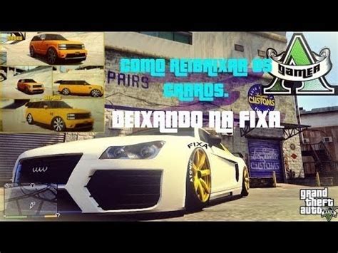 GTA V Como Rebaixar O CARRO No Maximo YouTube