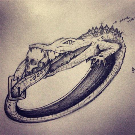 my jewelry sketch crocodile skull bracelet #animal rescue 악어 팔찌 주얼리디자인 drawing pencil illust ...