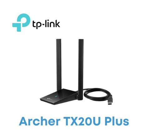 TP Link Archer TX20U Plus Adaptador USB Wi Fi 6 Con 2 Antenas AX1800