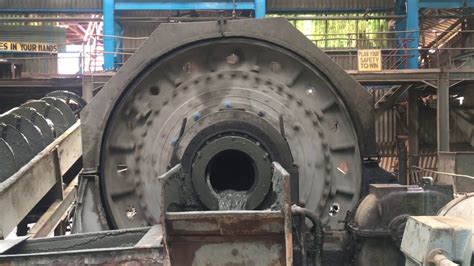 A Perfect Example Of Continuous Ball Mill With Rubber Mill Lining Youtube