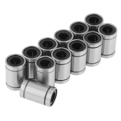 Pcs Lot Lm Uu Mm Linear Motion Bearing Bushing Slide Ball Bearing