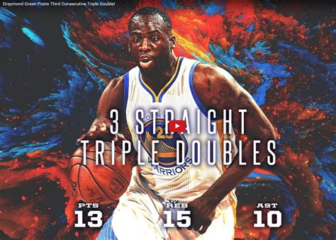 Draymond Green Registers Third Straight Triple-Double (VIDEO) | SLAM