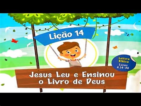 EBD Maternal Lição 14 JESUS LEU E ENSINOU O LIVRO DE DEUS YouTube