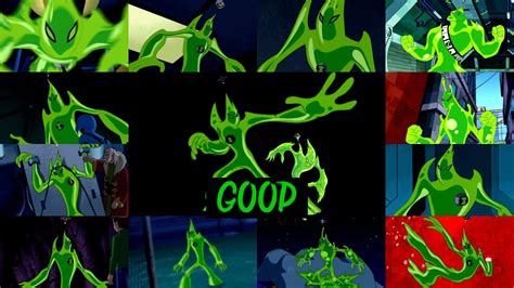 All Goop Transformations In All Ben 10 Series YouTube