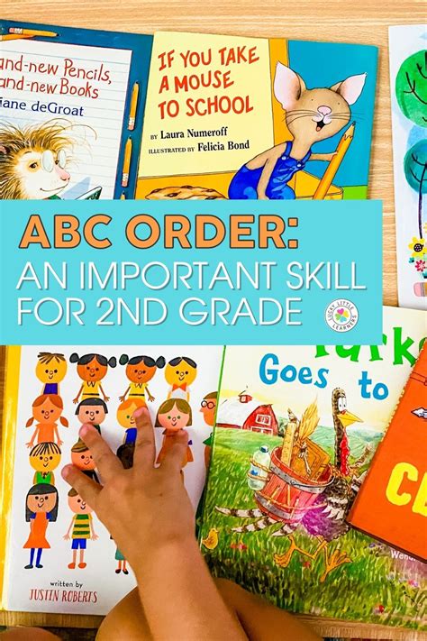 Abc Order An Important Skill For 2nd Grade Lucky Little Learners