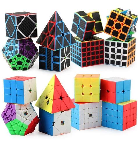 Juego De 4 Cubos Moyu Pyramid Sq1 Megaminx Skew 2x2 3x3x3 4x Cuotas