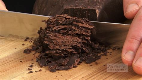 Super Quick Video Tips The Best Way To Chop Chocolate Youtube