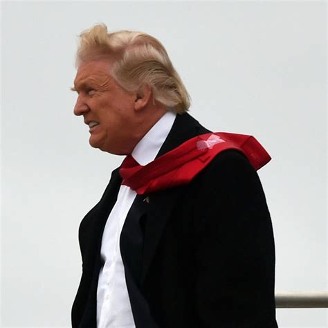 Trump's Tie Is Held Together with Scotch Tape, Not Unlike Our Fragile ...