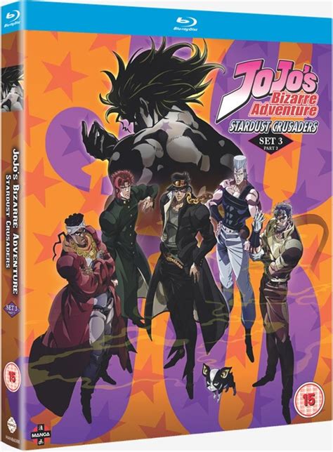 Jojo S Bizarre Adventure Set Three Stardust Crusaders Part Two Blu