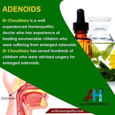 Avi Homeopathy Best Homeopathic Treatment For Adenoids By Avi