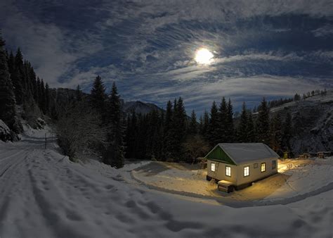 Winter Cabin Wallpapers - Wallpaper Cave