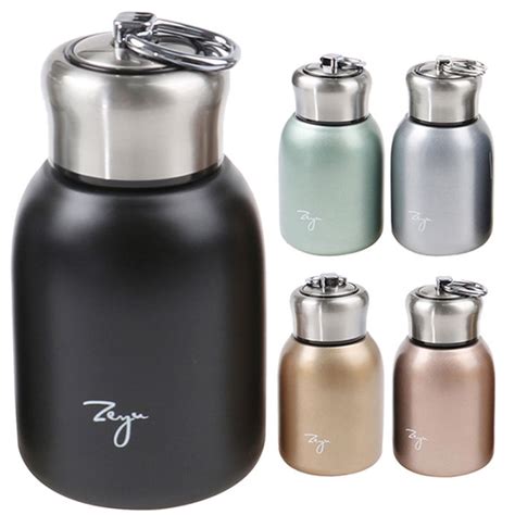 POCKET 300 ML STAINLESS STEEL 304 HOT COOL WATER COFFEE TUMBLER TERMOS TAHAN PANAS DINGIN MUAT