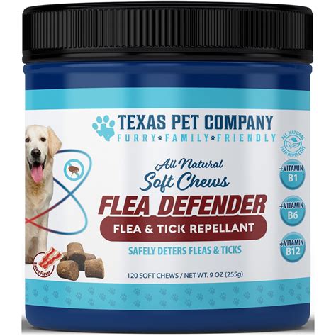 Texas Pet Company Flea Defender All Natural Flea & Tick Repellent Soft ...