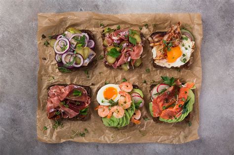 What Is a Danish Smørrebrød, an Open-Faced Rye Sandwich