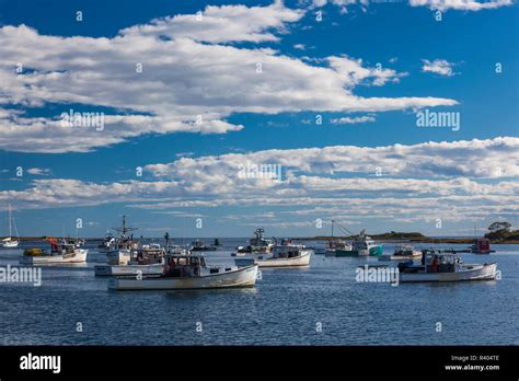 USA, Maine, Cape Porpoise, fishing boats Stock Photo - Alamy