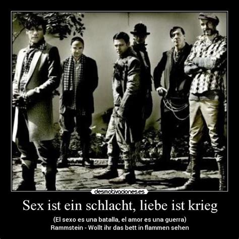 Sex Ist Ein Schlacht Liebe Ist Krieg Desmotivaciones