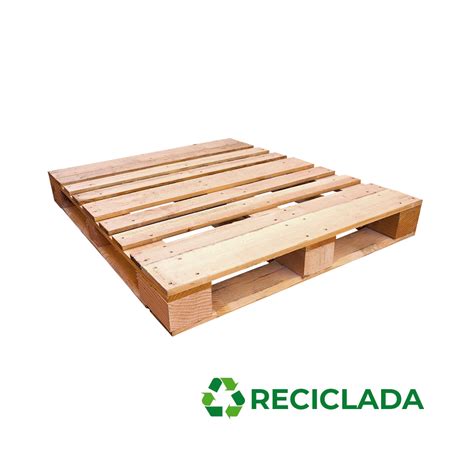 TARIMA DE BLOCK THORO 40 X 48 MADERA NATURAL RECICLADA Thoro