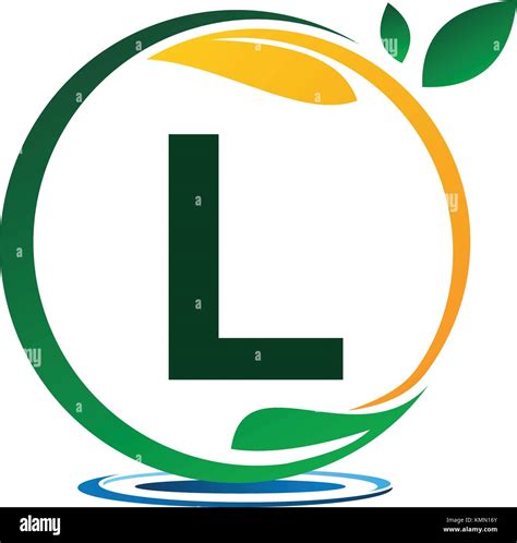 Green Project Solution Letter L Stock Vector Image Art Alamy