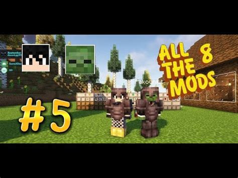 Minecraft All The Mod8 ไทย Ep 5 ทำ Refine storage พลงงานไรสาย และ