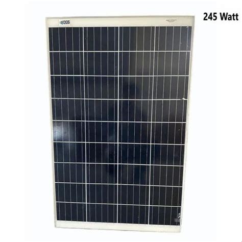 Ogs 245 Watt Polycrystalline Solar Panel At Rs 6700 Piece