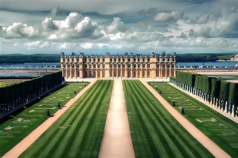 Premium AI Image | Elegance in Architecture The Palace of Versailles