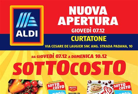 Anteprima Del Volantino Aldi Nuova Apertura Curtatone Dal 7 Al 10