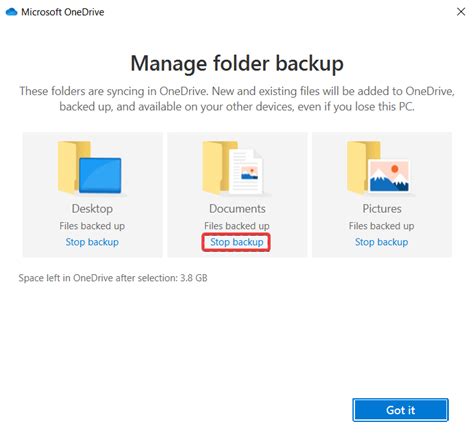 Ausschlie En Unsynchronisieren Eines Ordners Von Onedrive Unter Windows