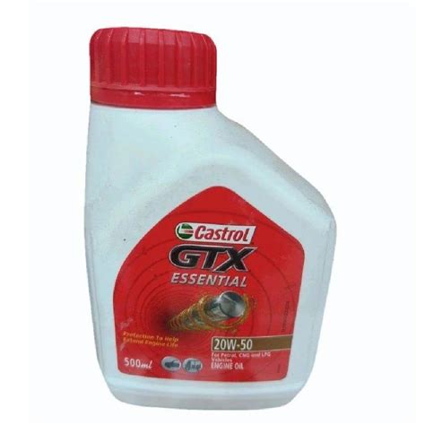 W Castrol Gtx Engine Oil Unit Pack Size Bottle Of Ml At