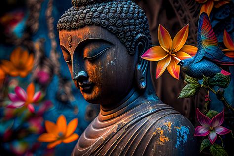 Buy 5 High Resolution Buddha Image For Meditation And Thoughtful