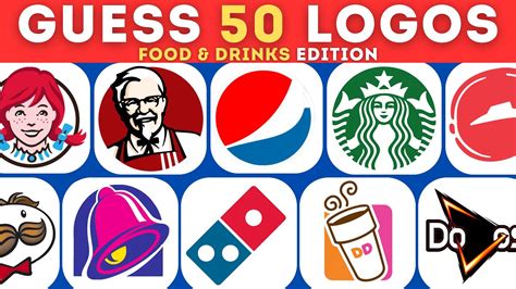 Guess The Logo In Seconds Logo Quiz Food Drink Edition Youtube