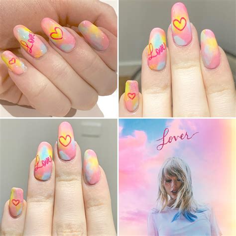 Taylor Swift Lover Nails